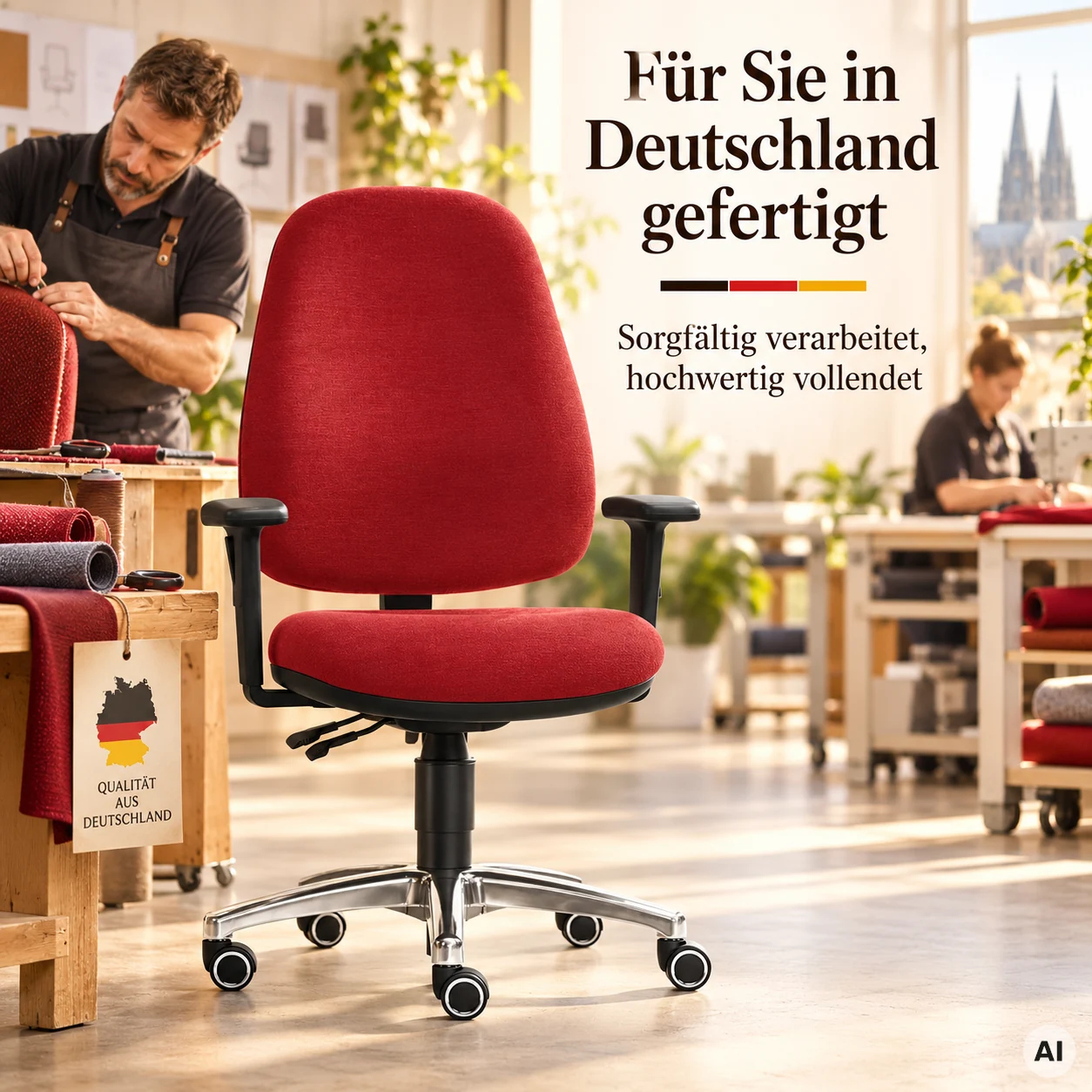 Lady Joy - Profi Bürostuhl für Frauen