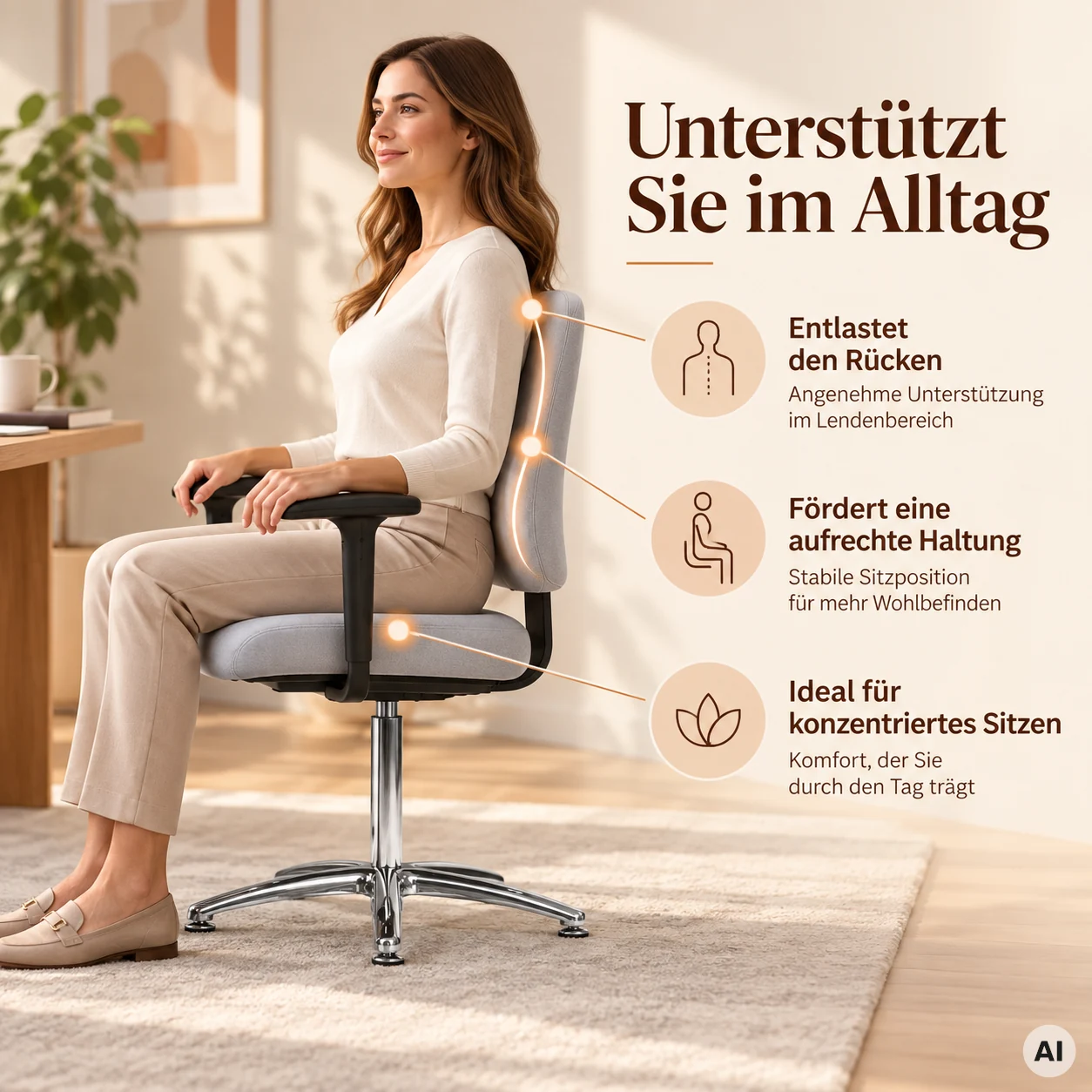 Spirit ME - Ergonomischer Bürodrehstuhl